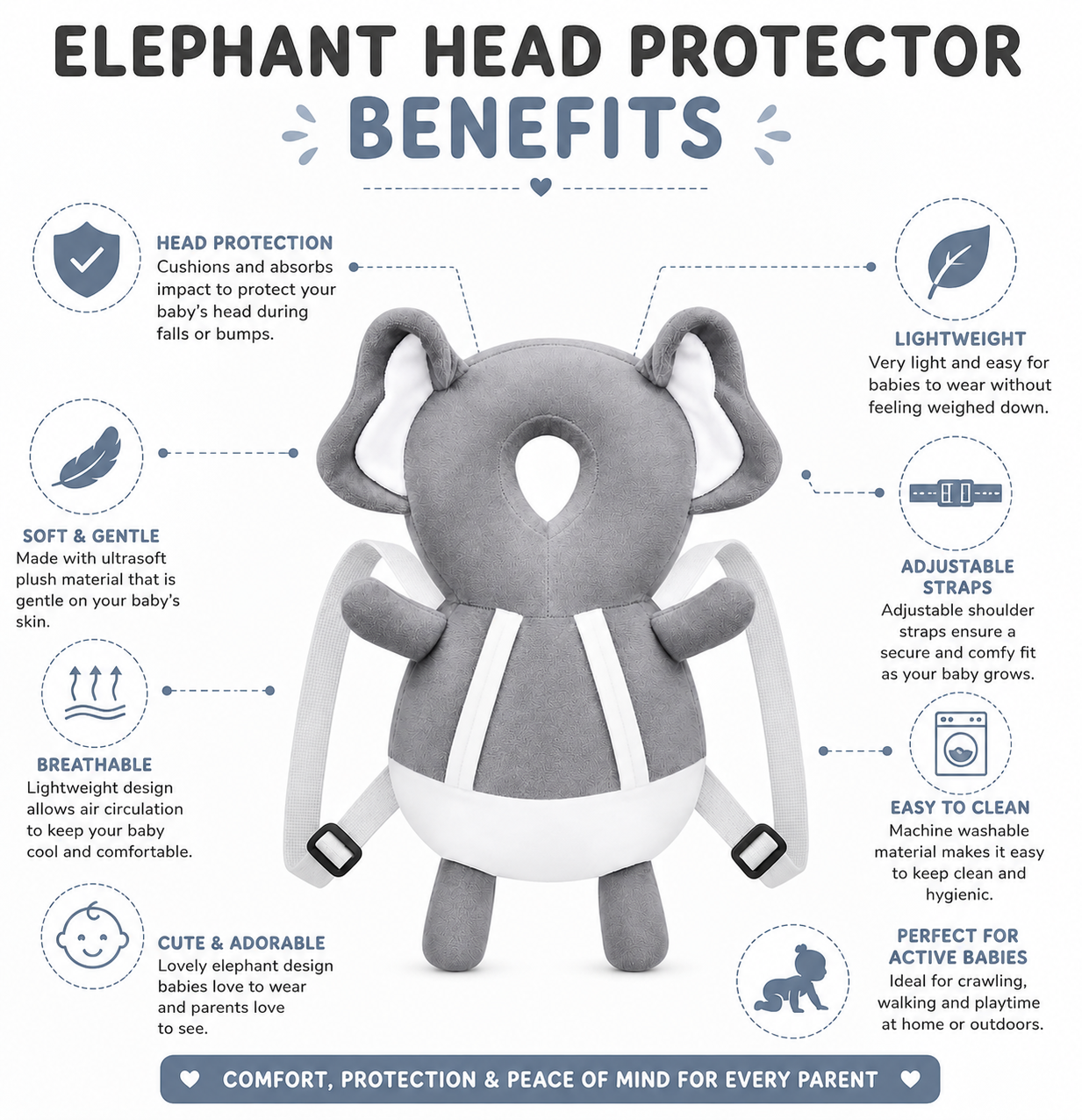 Elephant Head Protector