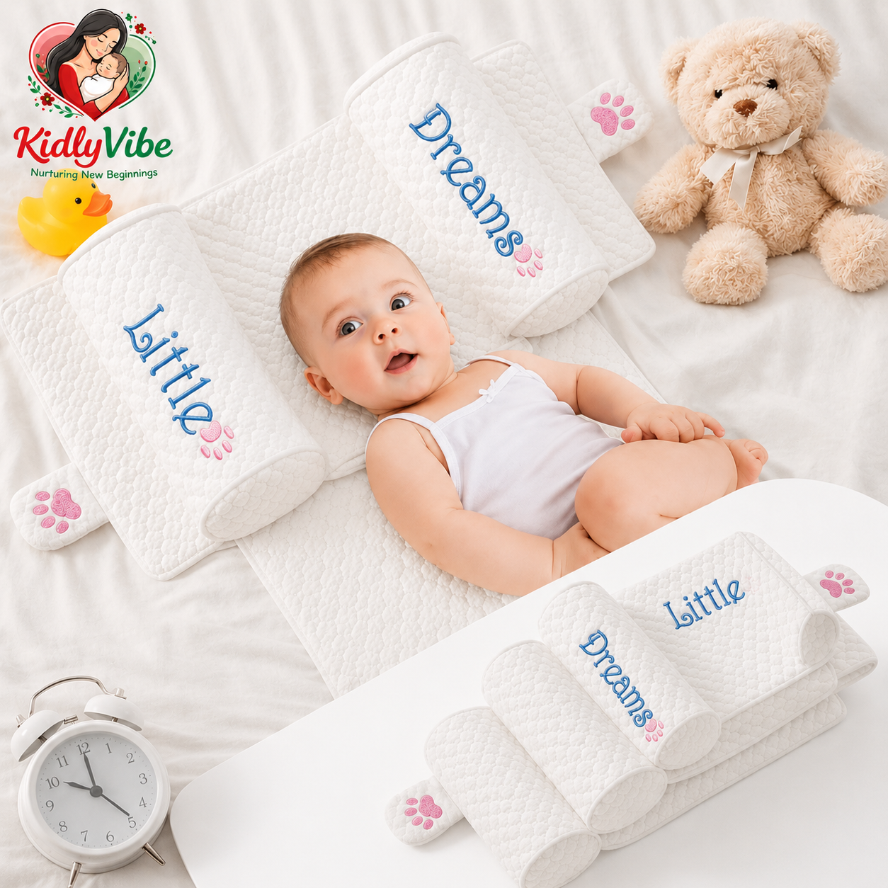 Premium White Mustard Adjustable Pillow