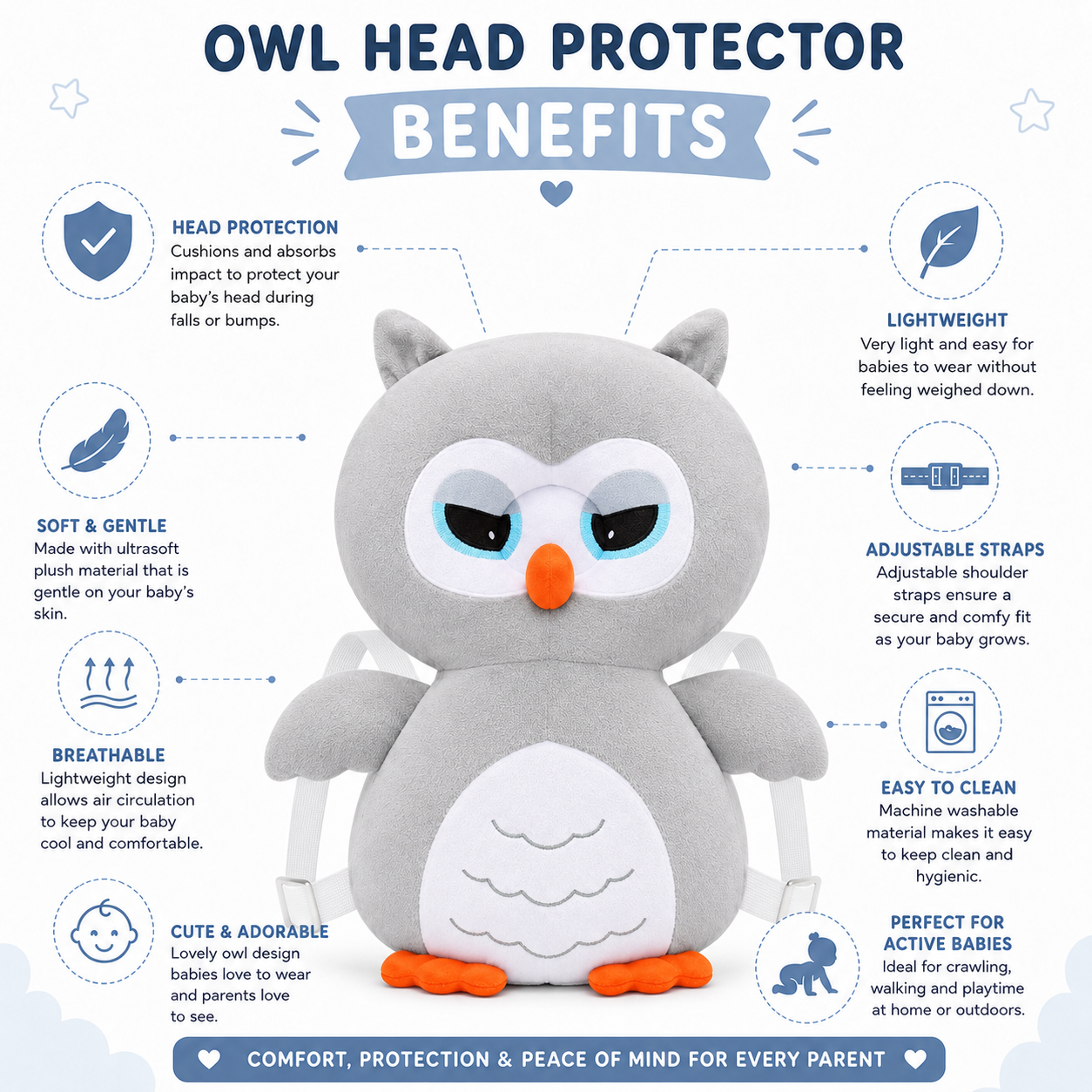 Owl Head Protector