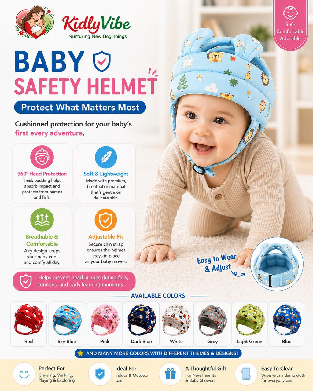 Baby Safety Helmet